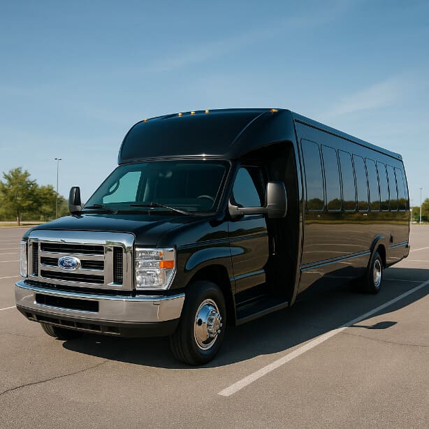 Charter Bus Rental Rockford 18 Passenger Minibus