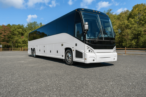 Charter Bus Rental Rockford 56 Passenger Charter Bus